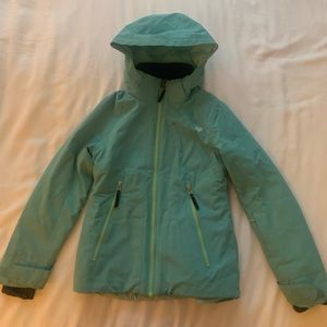 Obermeyer Blue Girls Ski Jacket